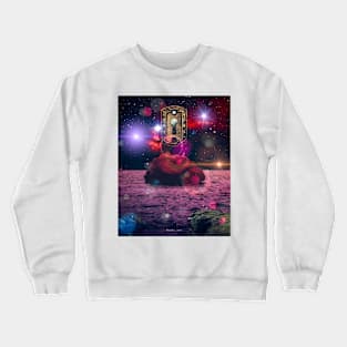 Space Night View Crewneck Sweatshirt